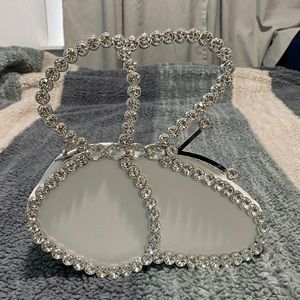 Windsor Wing Span Rhinestone Butterfly Crossbody Bag